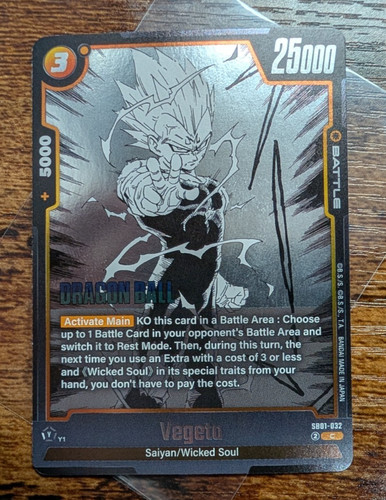 Vegeta sb01 032 manga - sb01-032,